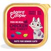 Edgard&Cooper Patè per Gatti Senior con Pollo e Tacchino da 85 gr