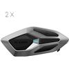Nolan Coppia Inferfoni Moto Nolan N-Com MESH TWIN PACK
