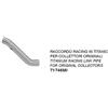 Arrow Raccordo Arrow racing in titanio inox per collettori origina