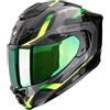 Scorpion Casco Moto Integrale Scorpion EXO-1500 AIR SLEEK Nero Verde