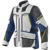 Clover Giacca Moto Clover OUTLAND 3 WP navy grigio