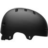 Bell - Local Solid CE Caschi - Adulto Unisex - Attrezzature protettive, Casco da bicicletta, Casco BMX, Casco di protezione BMX, Nero Opaco, S