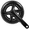 Shimano - FC-RS520 Serie di guarnitura 2 x 12 velocità 50-34Z Nero, Ciclismo Unisex-Adulti, Colore, Taglia -