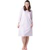 Camille Camicia da Notte a Maniche Lunghe in Jersey Classico da Donna 54/56 Pink