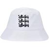 Buckets of Hats Lions tradizionale England Bucket Hat per tifosi di calcio e cricket, bianco, Taglia unica