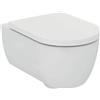 Ideal Standard Blend wc sospeso aquabl senza sedile fissaggi nascosti bianco codice prod: T3749V1