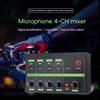 Mini Mixer Audio Interfaccia Audio per Piccoli Locali Bar Registrazione in