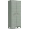 Armadio 8 Ripiani Regolabili Realizzato in Resina Planet Outdoor Portascope 80X4