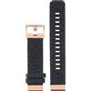 Garmin Cinturino Originale serie Venu, Venu Sq, Venu Sq 2, Forerunner 55, 245, 645, vivoactive 3, vivomove 3, Style, Luxe, Sport e Approach S12, S40, S42, 20mm, QuickFit, Nylon, Black & Rose Gold