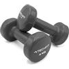 TechFit Manubrio In Neoprene Palestra In Ghisa Rivestita Antiscivolo Per Fitness Allenamento Corpo Libero Ginnastica Aerobica Esercizi Di Forza E Tonicità Impugnatura Ergonomica