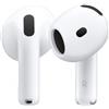 Apple Auricolari AirPods 4 2024 + Cust.Ric. USB-C (ANC) MXP93ZM/A