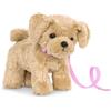 Our Generation Cucciolo Goldendoodle posabile con collare e guinzaglio