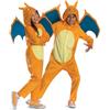 Disguise Pokemon Charizard Costume per bambini, tuta con cappuccio ufficiale Charizard Pokemon, taglia bambino (4-6)