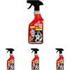 Ma-Fra MAFRA, Pulitore Cerchi e Gomme, Deterge e Sgrassa gli Pneumatici delle Auto, Ideale per Rinnovare Cerchi e Gomme, Utilizzabile con Schiuma o Senza Schiuma, Formato 500ml (Confezione da 4)