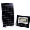 V-TAC VT-200W Faro led 200W autoalimentato nero con pannello solare 40W e telecomando 6000K IP65 - sku 94026