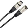 Plugger Câble XLR femelle 3b/mâle 3b 10 m Noir
