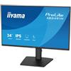 iiyama XB2491H-B1 Monitor ProLite da 24 pollici con tecnologia IPS, frequenza di aggiornamento di 120 Hz e cornici sottili su tutti e quattro i lati