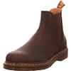Dr. Martens Buwick Stivali, Uomo, Dark Brown Crazy Horse, 40 EU