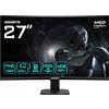 Gigabyte GS27FCA Monitor gaming curvo 27 FHD - 1920 x 1080, 200Hz, 1ms, 250 cd/m², FreeSync Premium, HDR Ready, HDMI 2.0, DisplayPort 1.4