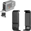 CERFFOOL Coperchio della Porta Laterale della Batteria per GoPro Hero 13/12/11/10/9 Nero Antipolvere Coperchio della Porta Batteria di Ricambio Rimovibile con Porta di Ricarica Accessori Macchina