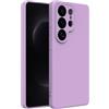 Captor Cover Samsung S26 Ultra Custodia Colorata in Silicone Liquido, Antiurto, Flessibile, Bordo Rialzato per Schermo e Fotocamera Con Microfibra Interna per Cover S26 Ultra Samsung (Viola Lilla)