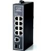 WIWAV WDH-9GT1GF-POE 10/100/1000Mbps Switch Ethernet industriale PoE Gigabit non gestito a 10 porte con guida DIN/montaggio a parete (senza ventola, -30 ℃ ~ 75 ℃)