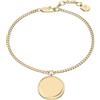 Fossil Ellis Donna Bracciale in acciaio inox color oro, JF04979710