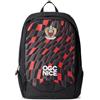 Kappa Abeck 3 OGC Nice, Zaino Unisex-Adulto, Black/Red (Nero, Rosso), Talla única