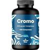 Nature Flow Cromo Picolinato - 400 Compresse - Altamente Dosato 200 mcg | Picolinato di cromo - vegano, prodotto in Germania, testato in laboratorio