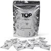TOP TRULY.ON.POINT TOP preservativi, confezione da 100, standard, naturali e realistici, in lattice, con serbatoio, diametro 53 mm, per uomini