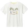 People Wear Organic T-Shirt in cotone bio Fun Island - col. bianco