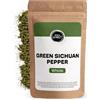 Spicy Welt Pepe di Sichuan Verde Intero (250g) - Bacche Hua Jiao per Pesce, Pollo, Wok e Salse Asiatiche | Aroma Agrumato e Frizzante | 100% Naturale, Senza Additivi