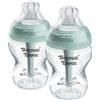 Tommee Tippee biberon anti-colica avanzato 260ml, con tettarella a flusso lento simile al seno materno, cannuccia anti-colica ventilata, autosterilizzante, 2 pezzi