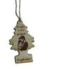 Il Catoju del Vinile Alberello papà in legno con cordoncino, alberello in legno macchina, alberello arbre magique, alberello non profumato, regalo festa del papà, alberello regalo papà 10 cm