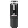 Asixxsix Caffettiera portatile, macchina per caffè espresso ricaricabile semplice da usare Caffettiera da viaggio Mini caffettiera portatile per campeggio, guida, casa e ufficio