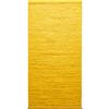 RUG SOLID, tappeto in cotone, impermeabile, giallo, 170 x 240 cm