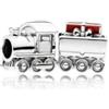 CWOne Designs Ciondolo natalizio in argento Sterling 925, con zirconia cubica, in autentico argento Sterling S925, con sacchetto regalo, Misura unica, Argento sterling, Zirconia cubica