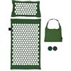 LifeGoods ECO, tappetino per agopressione con cuscino, tappetino a batteria, tappetino per agopuntura, tappetino massaggiante, schiena spina, tappetino per agopuntura, tappetino per massaggio