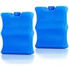 Teamoy 2Pcs Mattonelle Ghiaccio per Biberon, Mattonelle Refrigeranti per Borse Termiche, Borsa Termica Porta Pranzo, Borse Frigo o Borse da picnic