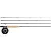 Greys Fin 9' 6wt Fly Rod e mulinello Combo, 4 pezzi asta in grafite, grande Arbor Disc Drag Fin Reel