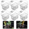 GOMETY 6 supporti per piante per acquario, trasparenti, con fori, per piante acquatiche, 6 pezzi