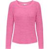 ONLY Onlgeena XO L/S Pullover Knt Noos, Wild Orchid, XS Donna