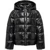 KIDS ONLY KOGNEWEMMY Savannah Jacket OTW NOOS Giacca trapuntata, nero/dettaglio: Silver Trim, 128, Nero/dettaglio: bordo argento, 128 cm
