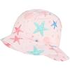 Sterntaler Hut Seesterne Cappello da Sole Rosa Pastello, 55 Unisex Bambino