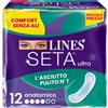Lines Seta Ultra Assorbenti Anatomici 12 Pezzi
