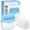 flintronic Rullo di ghiaccio per il viso, Roller Massaggio Viso Antirughe, per Lenire la Pelle ed Eliminare il Gonfiore degli Occhi