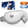 Bob and Brad Zero Pro, Massaggiatore per occhi silenzioso con calore e gel freddo, maschera per occhi con pressoterapia, per emicrania e affaticamento oculare, idea regalo