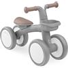 Kikka Boo KikkaBoo Bicicleta Sin Pedales ZIPI, Correpasillos Bebé 1 Año y Niños 2-3 Años, Bicicleta Equilibrio con Canasta, Ajustable, Juguete Regalo, Grigio
