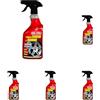 Ma-Fra MAFRA, Pulitore Cerchi e Gomme, Deterge e Sgrassa gli Pneumatici delle Auto, Ideale per Rinnovare Cerchi e Gomme, Utilizzabile con Schiuma o Senza Schiuma, Formato 500ml (Confezione da 5)