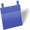 Durable 174907 - Buste con Fascette di Aggancio, 223 x 380 mm (L x H), Confezione da 50 Pezzi, Blu